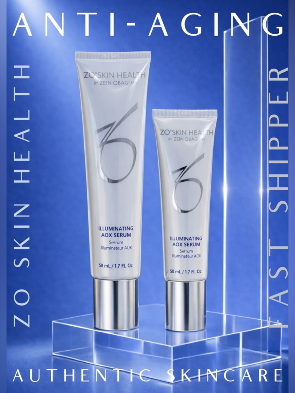 BOGO ZO Skin Health Illuminating AOX Serum + travel size + 5 Masks $354 value
